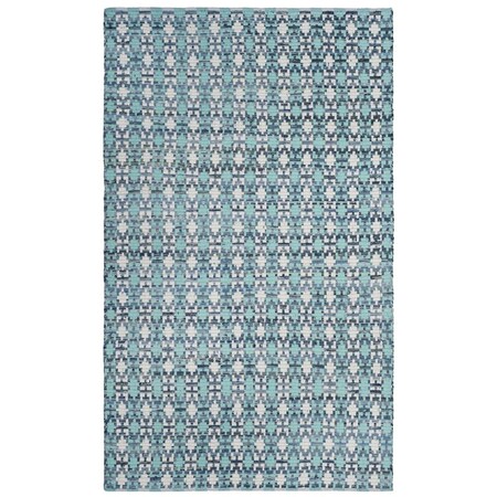 Safavieh Montauk Small Rectangle Area Rug, Turquoise and Multicolor - 3 x 5 ft. MTK123C-3
